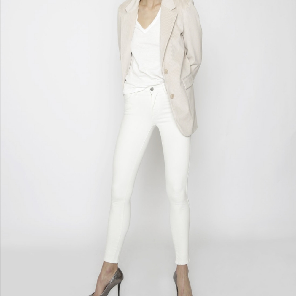 James Jeans White twiggy jeggings